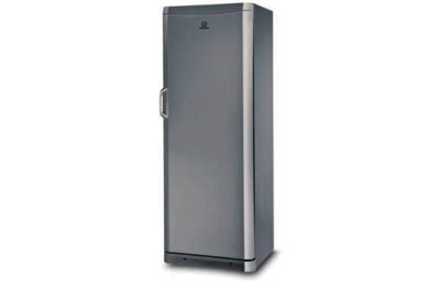 Indesit SIAA12 Freestanding Tall Fridge - Silver.
